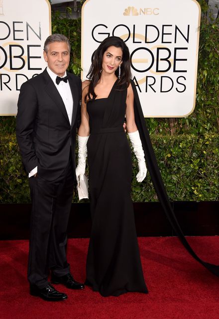 Джордж и Амаль Клуни AFP