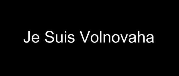 <p>Акція "Je suis Volnovakha&raquo; (Я – це Волноваха) набирає обертів в соцмережах. Фото: соцмережі</p>