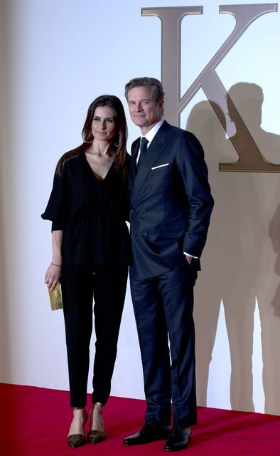Колин Ферт с женой AFP