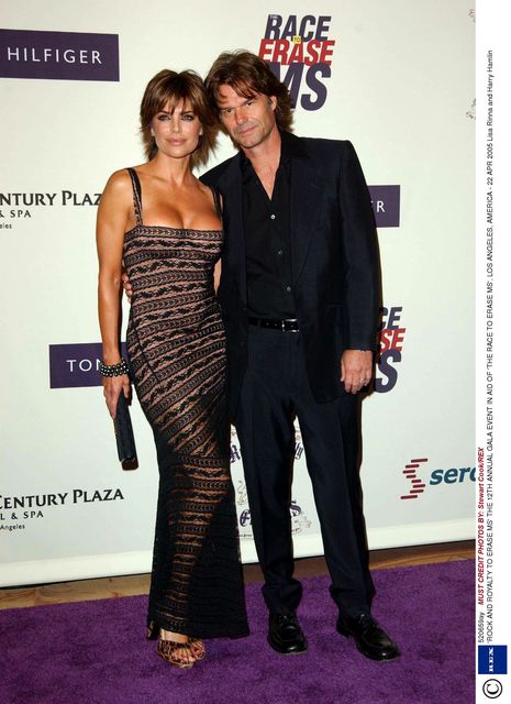 Лиза Ринна с мужем в 2005 году REX
