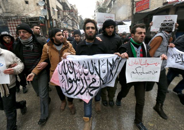 У Сирії вимагали залишити пророка Мухаммеда в спокої. фото AFP