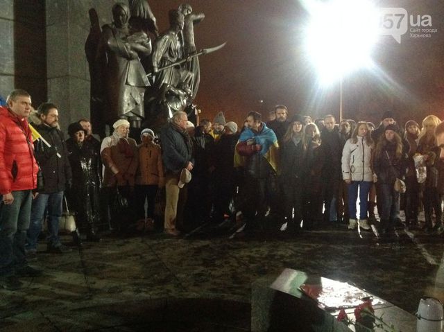 <p>У Харкові вшанували пам'ять загиблих у Волновасі</p>