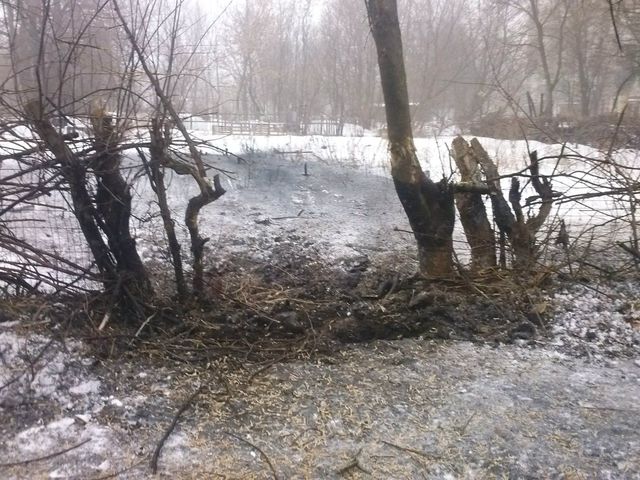 В Донецке звучат залпы. Фото: соцсети