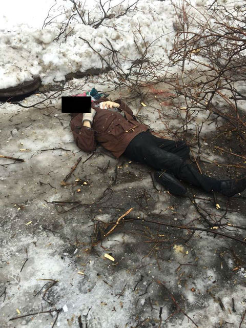 В Донецке гибнут люди. Фото: соцсети