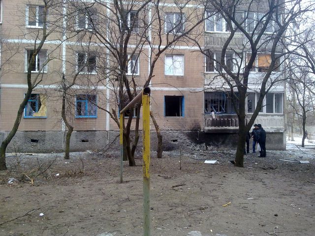 <p>У Донецьку не вщухають бої. Фото: соцмережі</p>