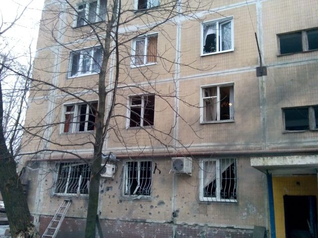 В Донецке не утихают бои. Фото: соцсети