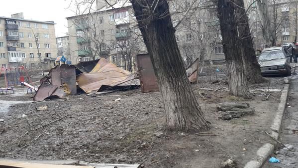 Донбасс продолжает превращаться в выжженную землю. Фото: соцсети