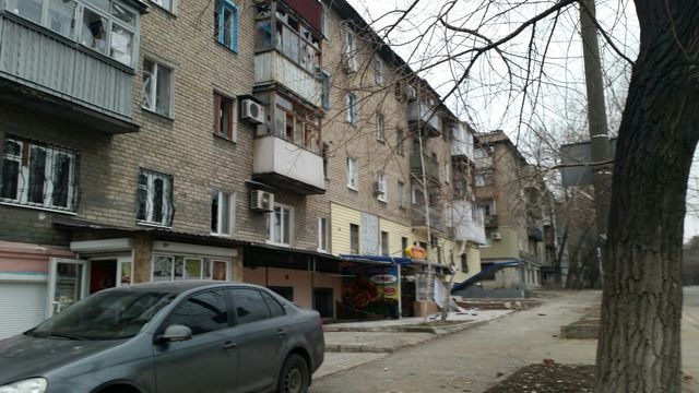 <p>Донецьк після обстрілу. Фото: соцмережі</p>