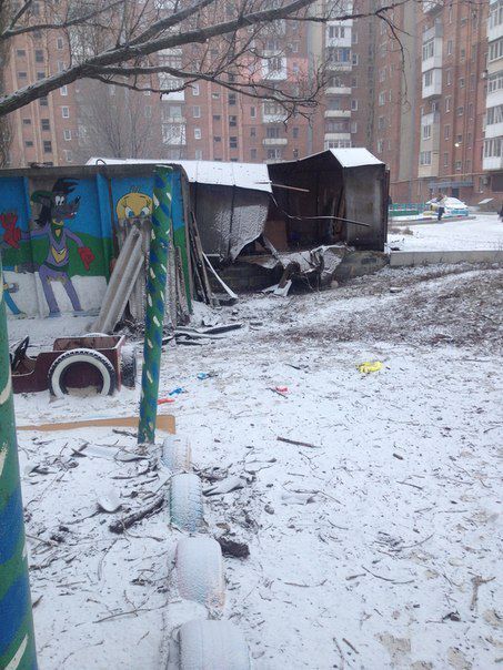 <p>У Донецьку – нові жертви і руйнування. Фото: соцмережі</p>