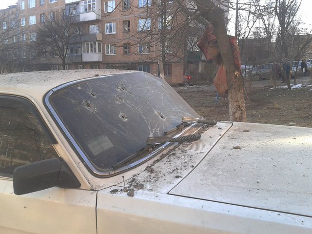 Донецк вновь обстреляли. Фото: соцсети