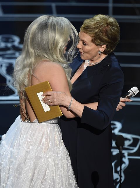Лелі Гага і Джулі Ендрюс фото: AFP