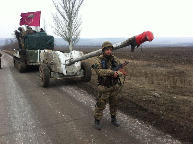Украинские военные отводят артиллерию, но продолжают контролировать ситуацию. Фото: Фейсбук