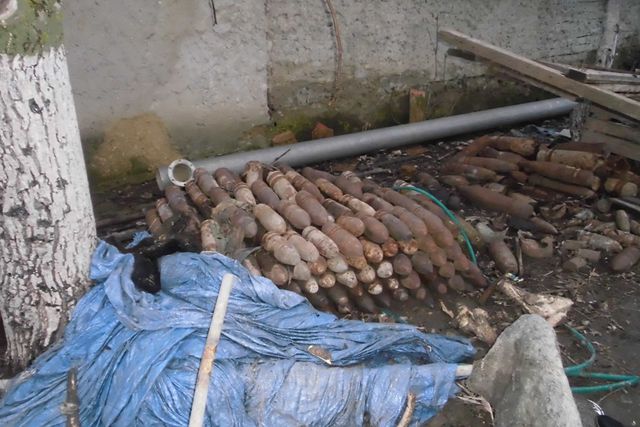 Пиротехническа группа уничтожила 665 взрывоопасных предметов. Фото: ГСЧС Одесской области
