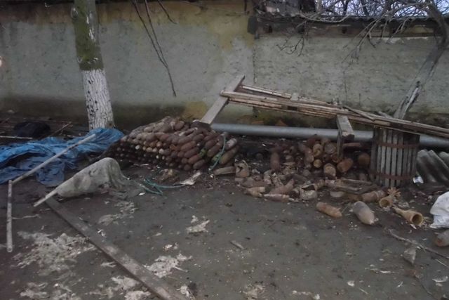 Пиротехническа группа уничтожила 665 взрывоопасных предметов. Фото: ГСЧС Одесской области