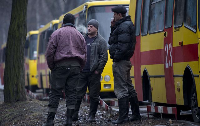 Четвертого березня стався вибух на шахті ім. Засядька в Донецьку. Фото: AFP