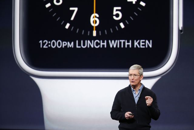 <p><span>Кук розповів про нові можливості Apple Watch, фото AFP</span></p>