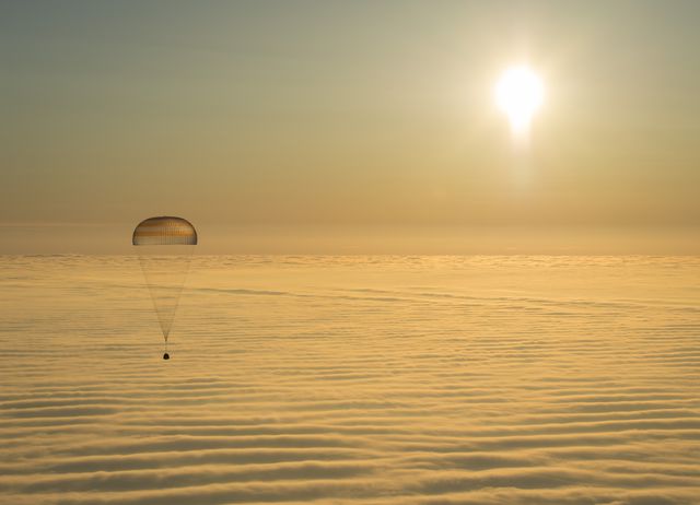 На Землю повернувся екіпаж МКС-41/42 після шестимісячної космічної місії. Фото: AFP