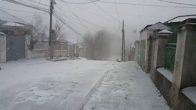 В Крым вернулась зима. Фото: соцсети