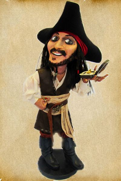 Джек Горобець. Пірат з кіно. Фото: magicion.com.ua