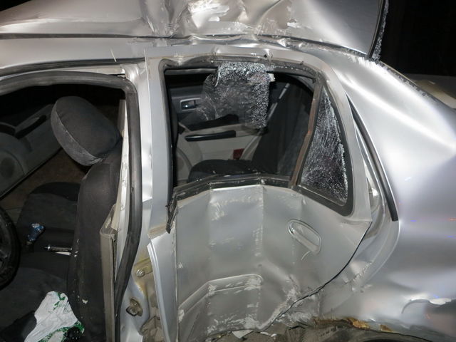 <p>Машина перетворилася на металобрухт. Фото: УДАІ Києва</p>