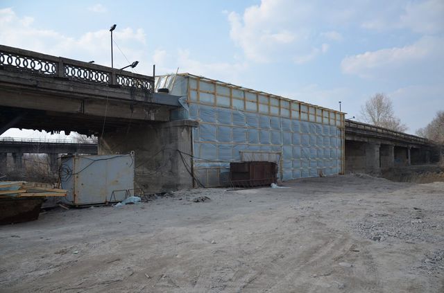 Между Северодонецком и Лисичанском на следующей неделе откроют восстановленный мост. Фото: facebook.com