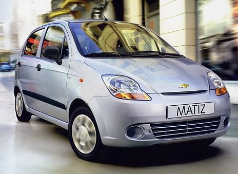 Chevrolet Matiz. Фото с сайта allaguida.it 