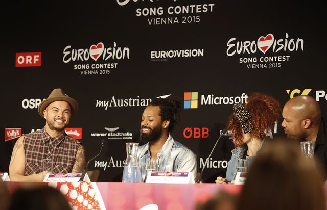 В Вене торжественно открылся конкурс Евровидение-2015, фото AFP