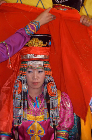 Невеста Ся Шуцзяан. Фото AFP