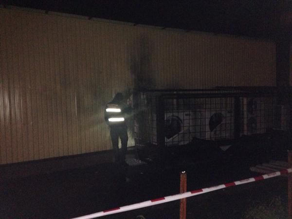 В магазине Roshen на Оболони произошел взрыв, фото Twitter