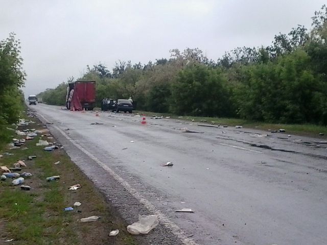 Водитель скончался на месте происшествия. Фото: mv.org.ua