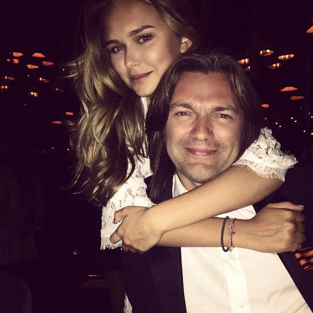 Дмитро Маліков і дочка Стефанія. фото: instagram