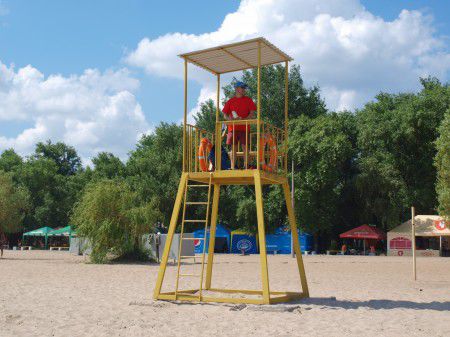 Пляжный сезон в Днепропетровске. Фото: пресс-служба мэрии