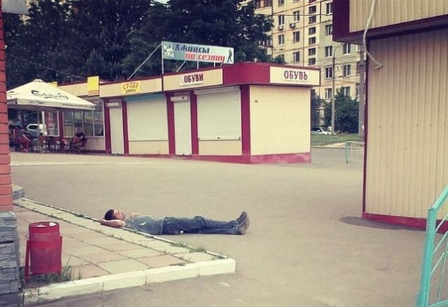 В Харькове есть не только лежачие полицейские, но и горожане