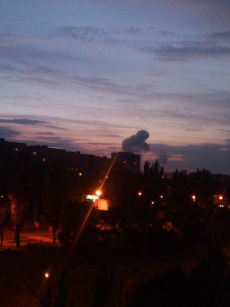 В Донецке прогремел мощный взрыв – взрывную волну ощутил весь город, фото из соцсетей