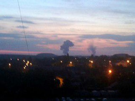 В Донецке прогремел мощный взрыв – взрывную волну ощутил весь город, фото из соцсетей