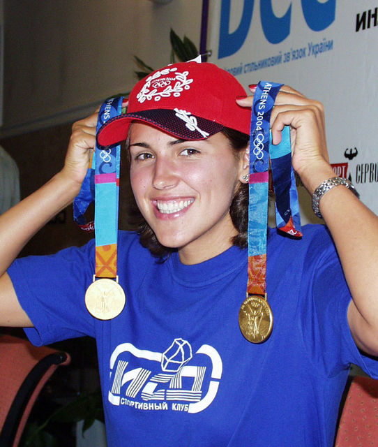 Яна Клочкова, плавання. Сідней-2000, Афіни-2004