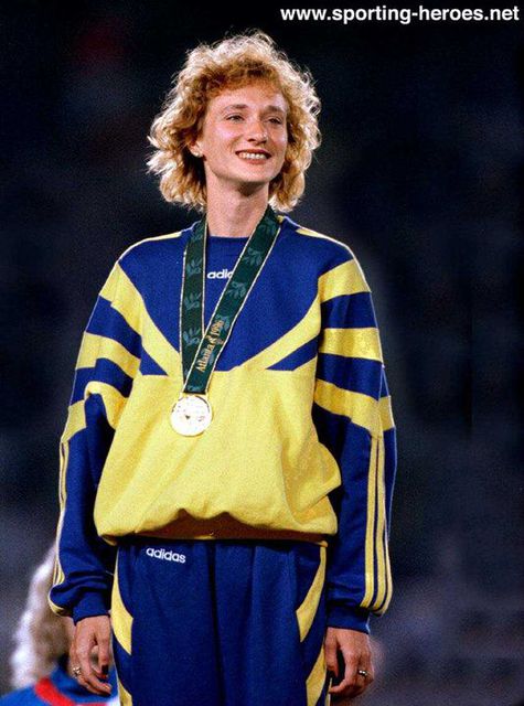 Інеса Кравець, легка атлетика (потрійний стрибок). Атланта-1996