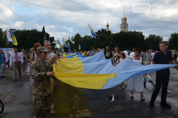 Краматорск и Славянск отпраздновали годовщину освобождения