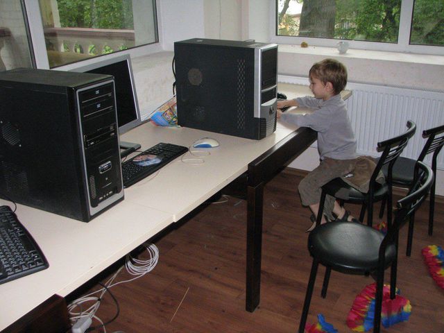 Компьютерный класс. Появился благодаря волонтерам. Фото: М. Иванов