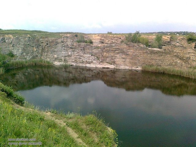 Водопад в Запорожской области. Фото: shukach.com