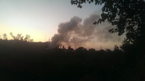 <p>Пожежа у Дніпропетровську. Фото: соцмережі</p>