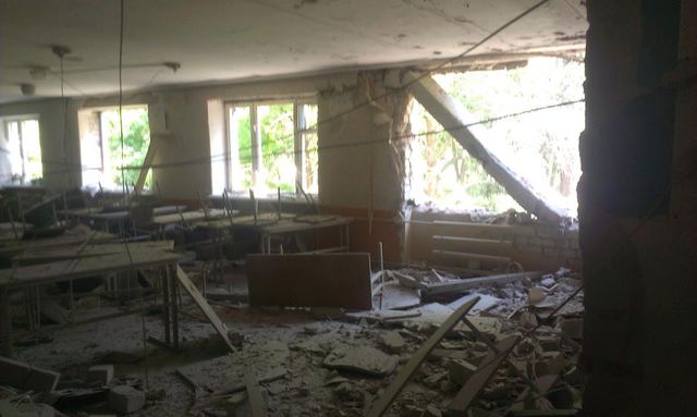 Боевики практически ежедневно обстреливают Авдеевку. Фото: Фейсбук