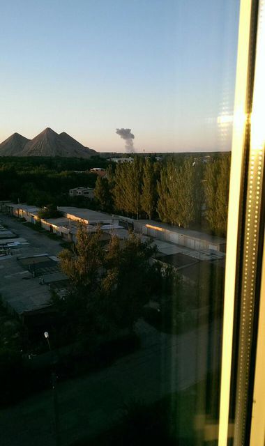<p>Донецьк здригнувся від вибуху. Фото: соцмережі</p>