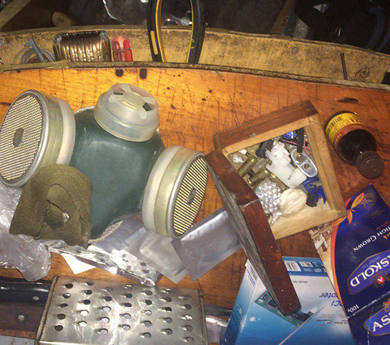 Наркопритон в квартире в Днепродзержинске. Фото: МВД