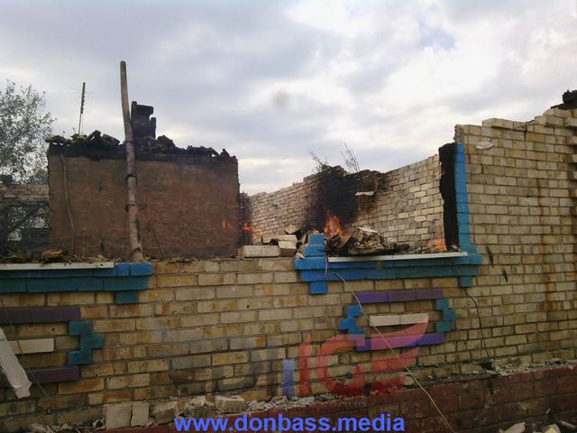 Горловка вновь попала под обстрел. Фото: Донбасс.Медиа