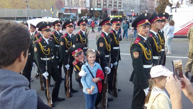У Києві пройшла репетиція параду до Дня Незалежності, фото Антон Комаров/Сегодня