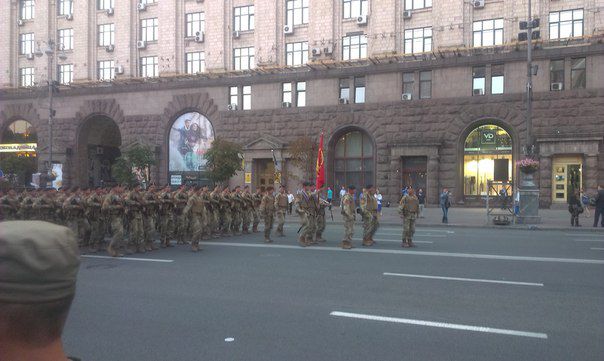 У Києві пройшла репетиція параду до Дня Незалежності, фото із соцмереж
