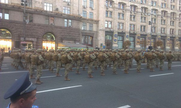 У Києві пройшла репетиція параду до Дня Незалежності, фото із соцмереж