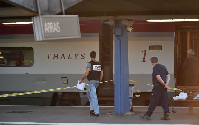 <p>Три людини постраждали при нападі в швидкісному поїзді у Франції, фото AFP</p>