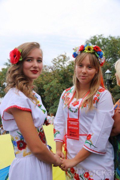 Одесса празднует День государственного флага Украины. Фото Александра Гиманова